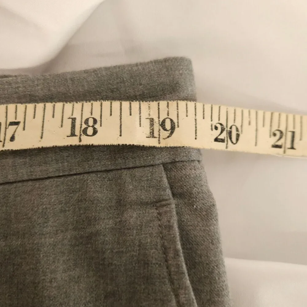 J.Crew‎ Bedford Gray Dress Pants Men's 36x32 Measures 39x31.5
